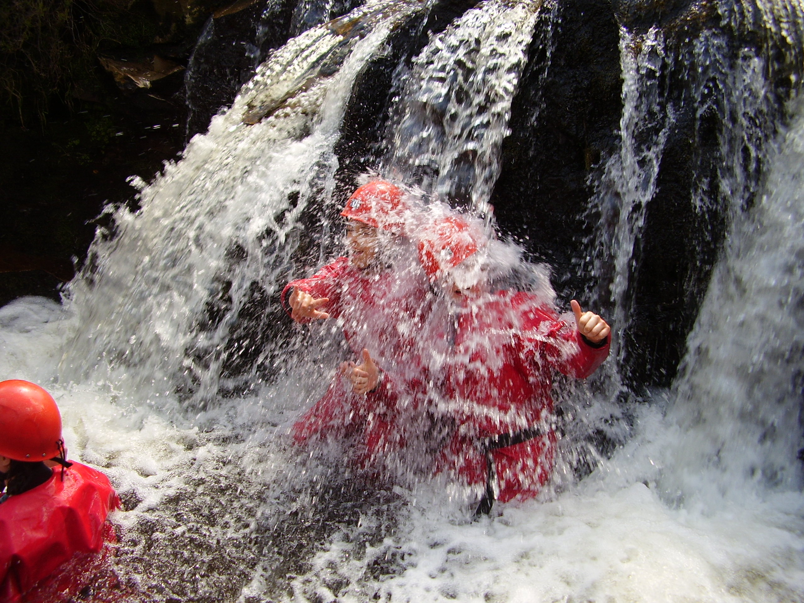 Gorge Scrambling for school groups